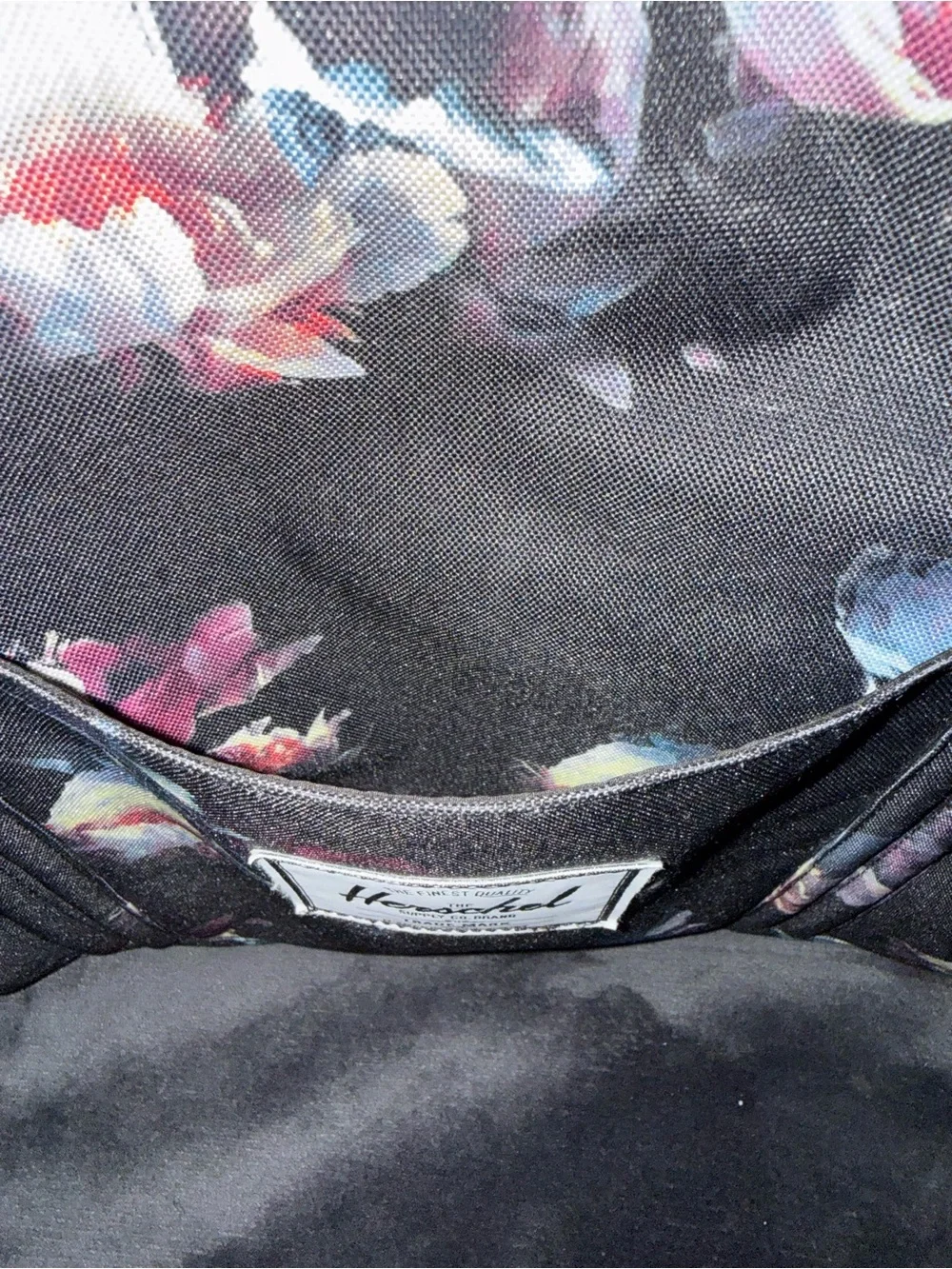 Herschel Floral Diaper Bag + Changing Pad